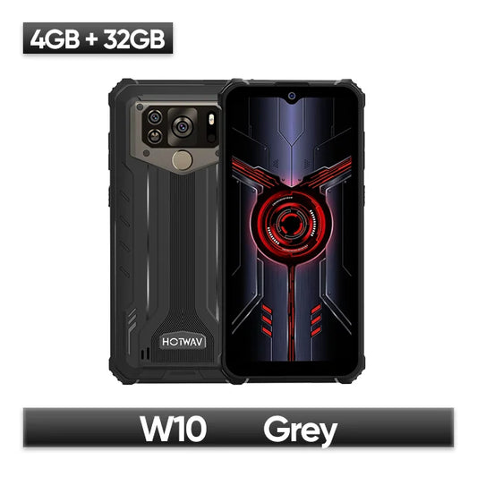 Telefon Pintar Lasak HOTWAV W10, Bateri Ultra Besar 15000mAh, OS Android 12, MTK6761, Skrin 6.53 ", 4GB, 32GB, Kamera Utama 13MP