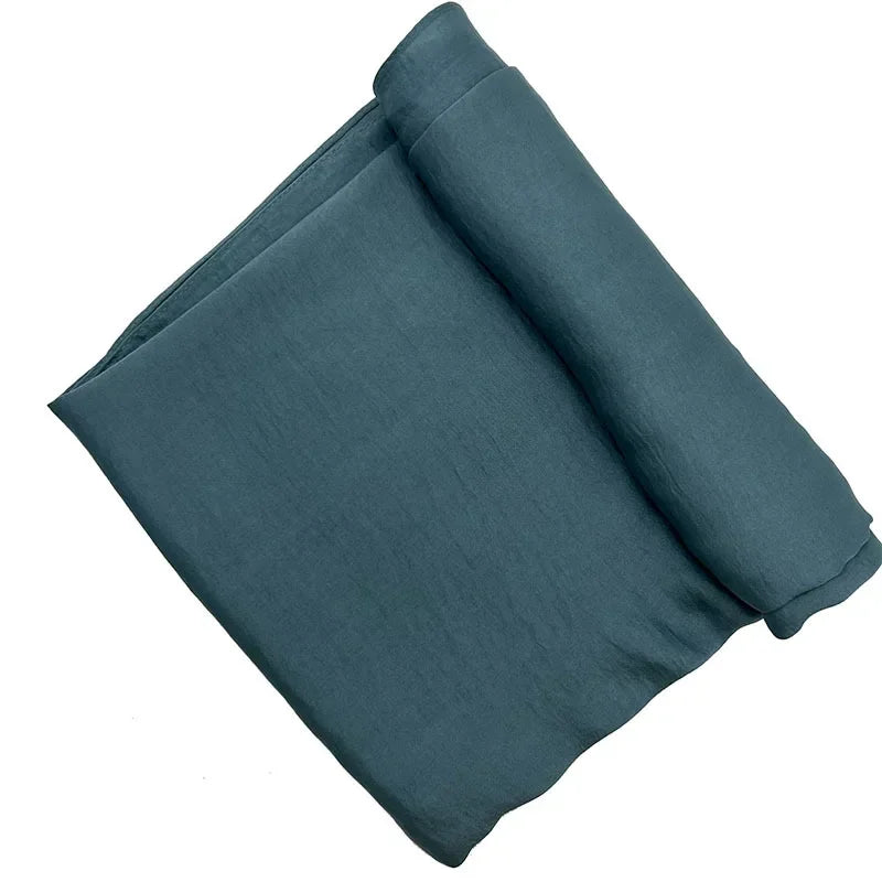 Tudung Chiffon Satin Baldu Wanita Selendang Polos Lembut Mewah Tudung Muslim Premium Tudung Serban Balut Selendang Foulard Femme