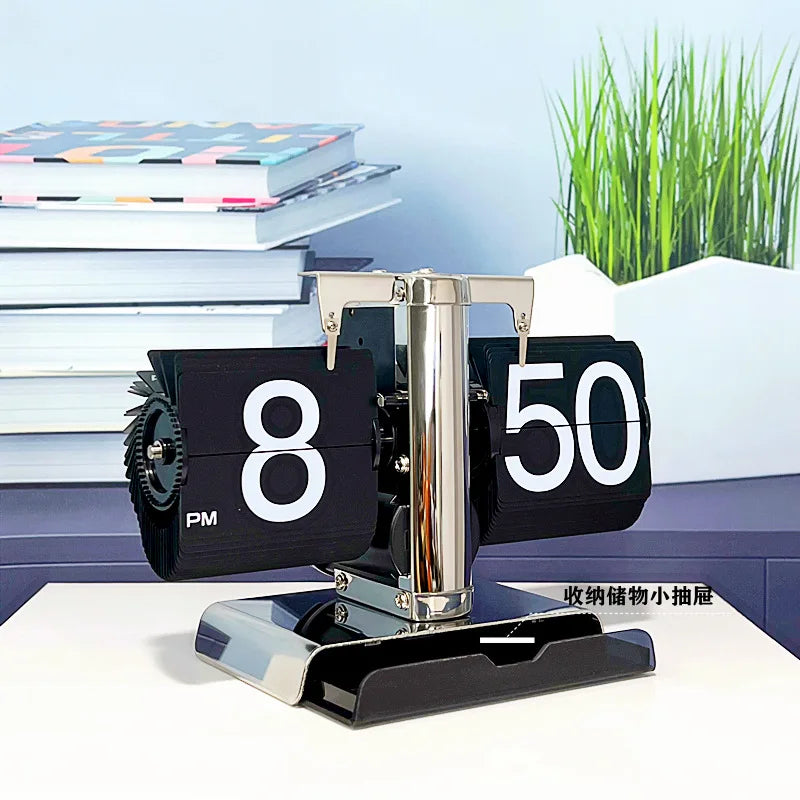 Jam Meja Halaman Automatik Mekanikal Memusing Jam Halaman Retro Memusing Jam Meja Mekanikal Memusing Halaman Automatik Jam Memusing Laman Utama