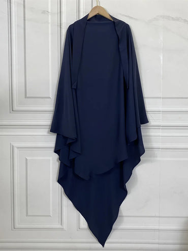 Hijab Untuk Wanita Muslim Wanita Abaya Dress Dubai Multicolor Islamic Scarf Kimono Turki Khimar Doa Pakaian Wanita Ramadan