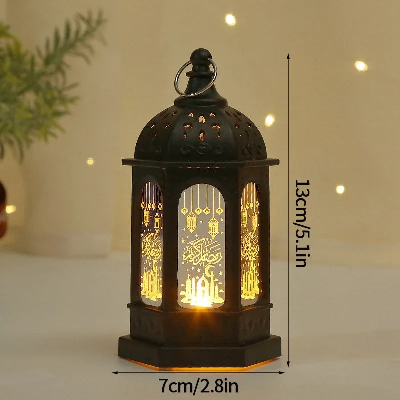 Lampu Tanglung Hiasan Ramadan 2024 Pesta Pesta Islam Islam LED Tanglung Hiasan Ramadan Kareem Untuk Aksesori Rumah
