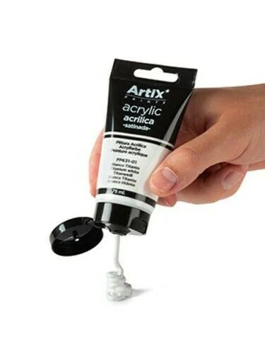 Pinturas Acrílicas untuk Manualidades y Uso Profesional, Colores, 75ML