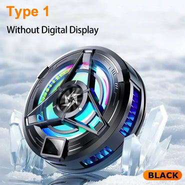 New SL17 Magnetic Display Phones Cooler Back-Clip 2 in 1 Game Cooler Semiconductor Fast Phone Cooling Fan for IOS Android Phone