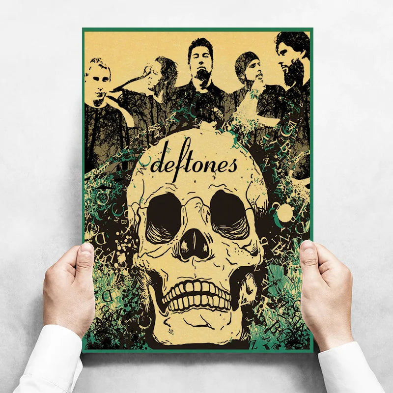 Mitski Drake Deftones Band Girl Lovers Poster Album Muzik EstetikRapper Kanvas Lukisan Poster Hiasan Dinding Bilik untuk Dinding