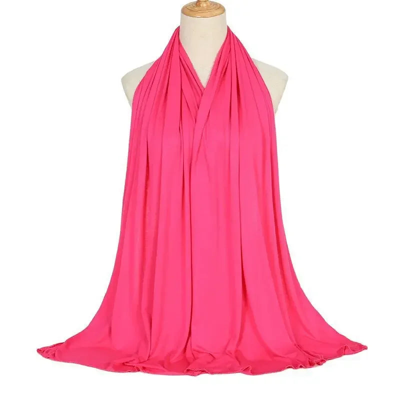 Tudung Tudung PolyesterJersey Untuk Muslimah Selendang Selendang Mudah Melar Tudung Modal Tudung Tudung Tudung Wanita Afrika Serban