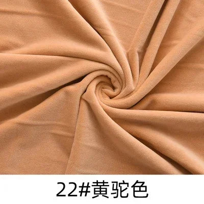 50x50cm/150x50cm 1mm Crystal Velvet Doll Skin Fabric For Short Plush Doll Skin Fabric Pillow DIY Handmade Cloth TJ987