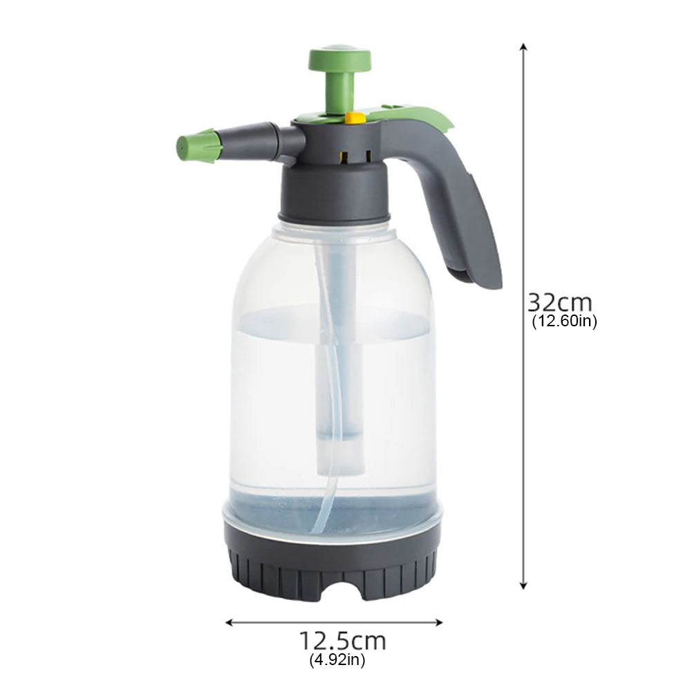 2/3L Pam Tangan Penyembur Air Periuk Sembur Tekanan Basuh Kereta Pam Udara Botol Semburan Tumbuhan Bertekanan Botol Penyiraman Alat Berkebun