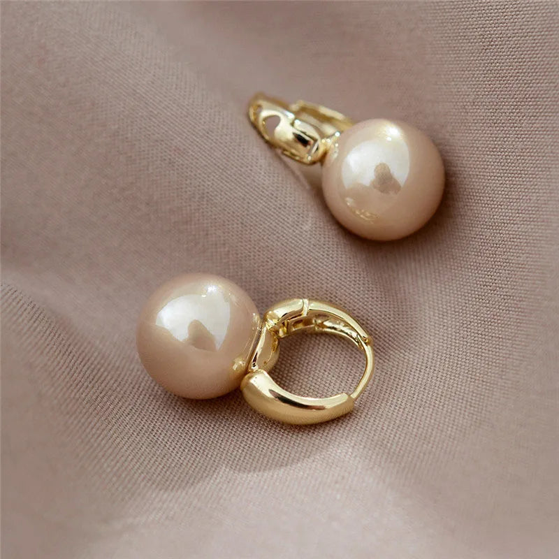 2022 New Classic Elegant Imitation Pearl Dangle Earrings For Women Crystal Long Tassel Exquisite Drop Earring Wedding Jewelry