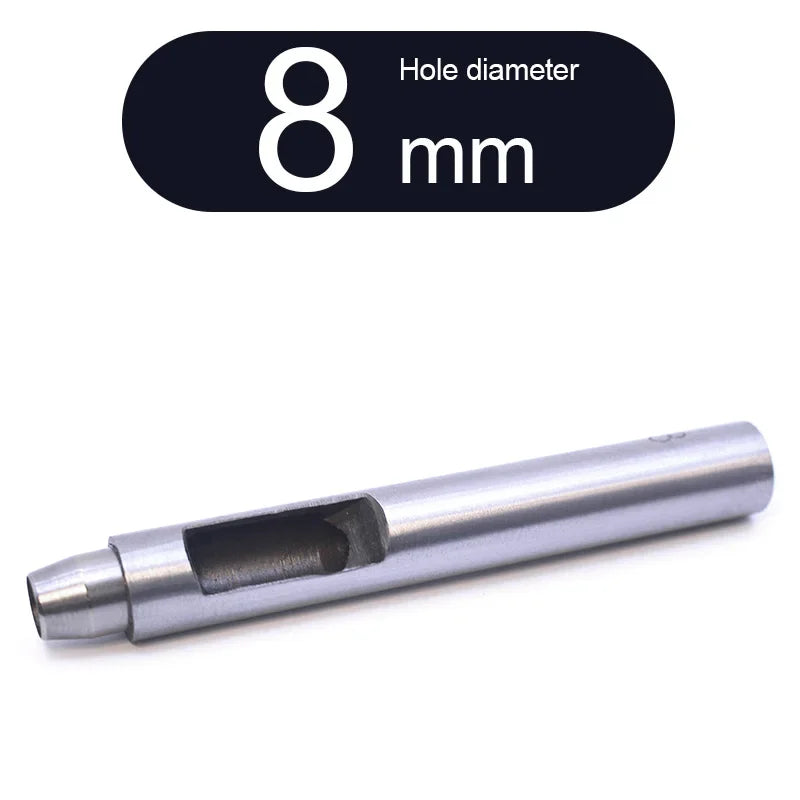 0.5-20mm High Quality Leather Craft Hole Punching Tool Round Steel Knife Cut for Belts Paper Bag Metal Gaskets Plastic Puncher