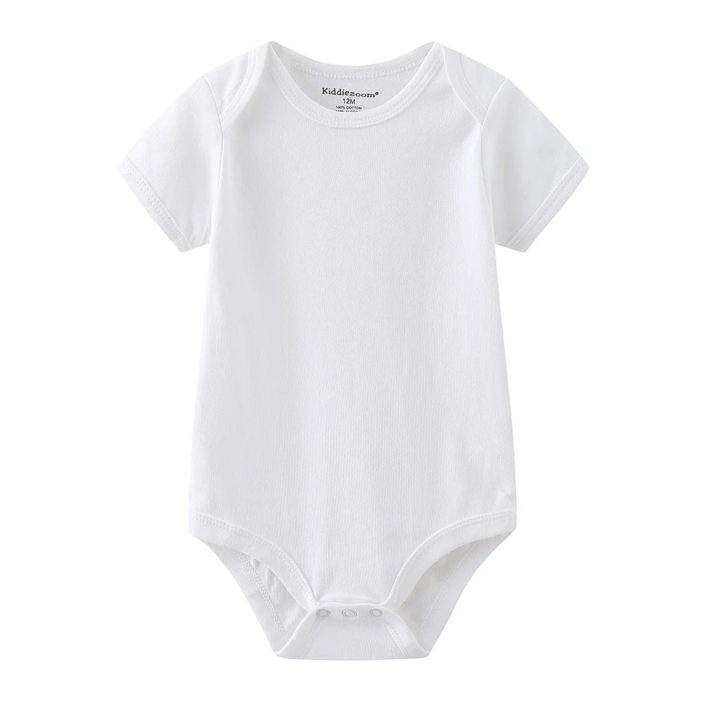 1/4Pcs Newborn Bodysuit Baby Boy Short Sleeve Jumpsuit Cartoon Print Toddler Girl Cotton Clothes 0-12Month Infant Romper Outfits