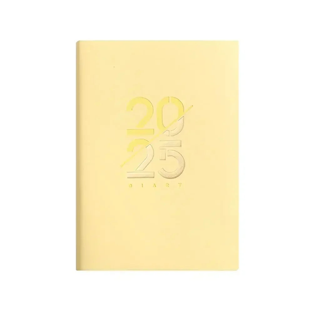 2025 A5 Notebook Agenda Diary Notebook Monthly Calendar Daily Planner Portable List Planner Notebook School Office Stationery