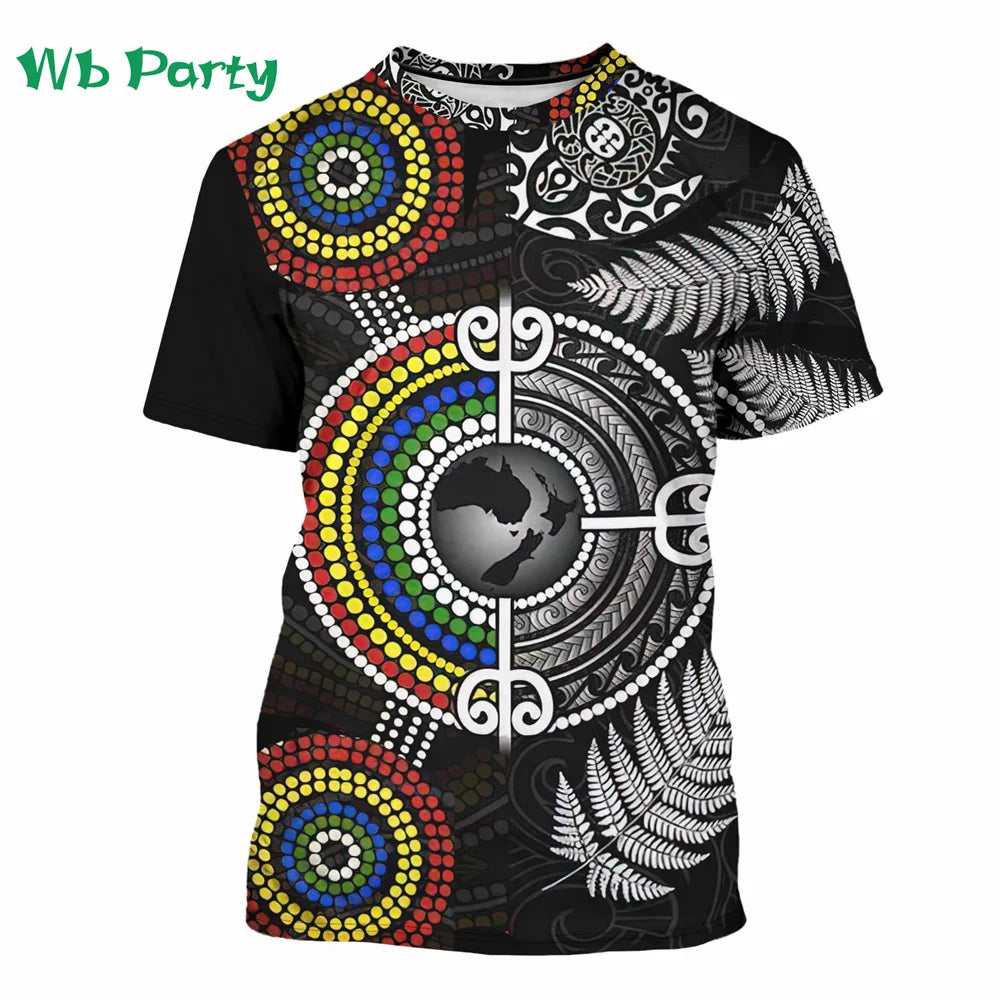 Baju T Corak Bertema Aztec Cetakan 3D Kemeja Mampatan Lengan Pendek Tee Musim Panas Lelaki Baju T Musim Panas Cetak Vintaj Atasan Pakaian Lelaki