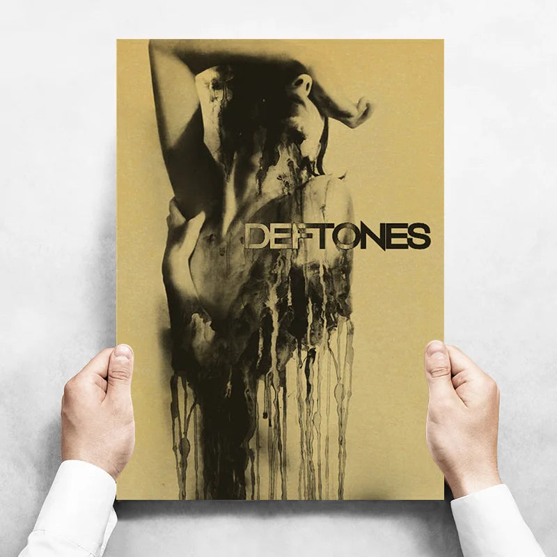 Mitski Drake Deftones Band Girl Lovers Poster Album Muzik EstetikRapper Kanvas Lukisan Poster Hiasan Dinding Bilik untuk Dinding