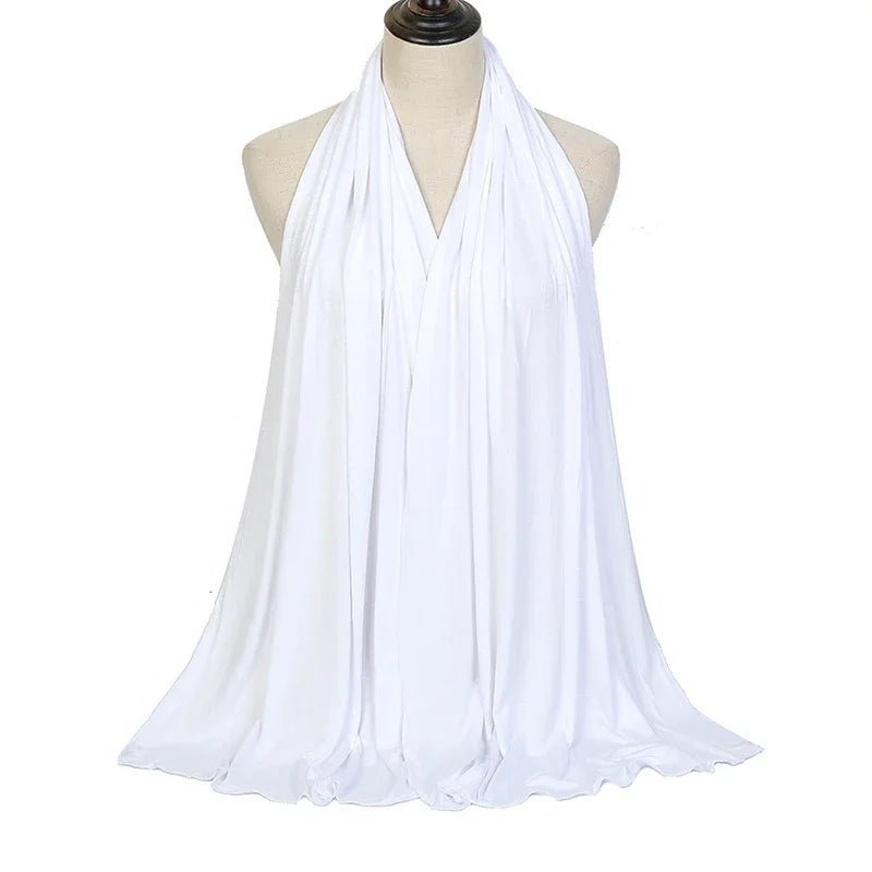 Tudung Tudung PolyesterJersey Untuk Muslimah Selendang Selendang Mudah Melar Tudung Modal Tudung Tudung Tudung Wanita Afrika Serban
