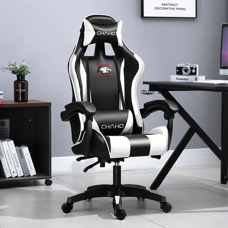Computer Chair Back Home Office Gaming Chairs Creative Comfortable Sedentary Stool Modern Simple Swivel Sofa Bedroom Decoration