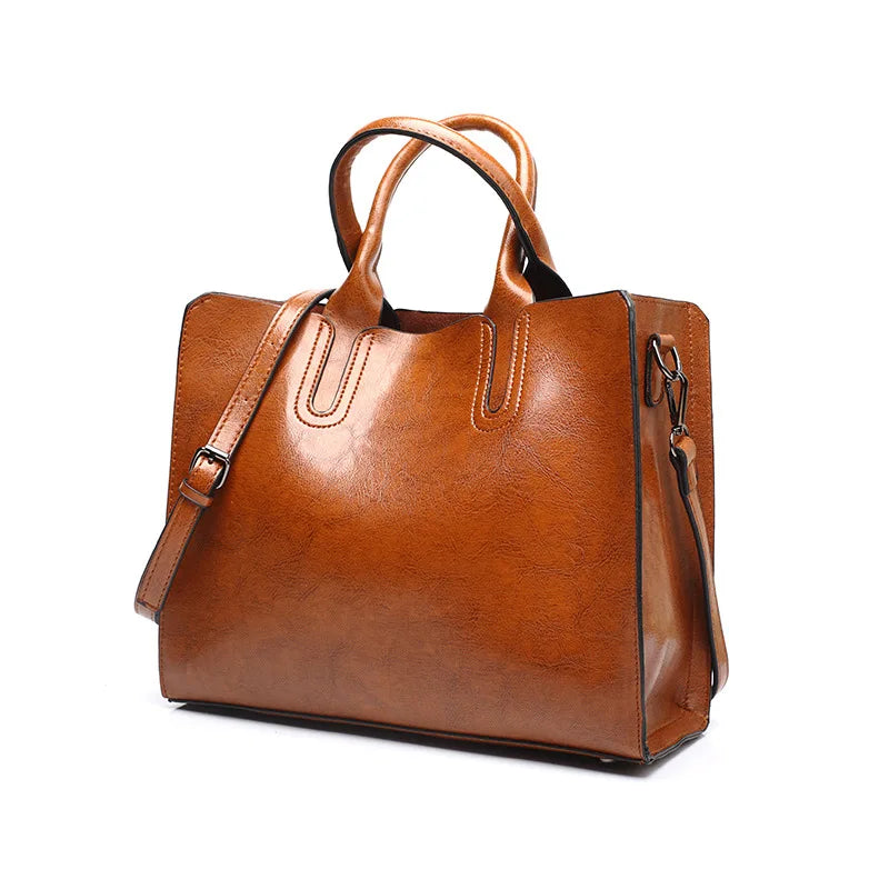 Beg Bahu Selempang Wanita Beg Tangan Retro Kulit PU Wanita Beg Utusan Kulit Tiruan Perempuan Beg Satchels Warna Gula-gula