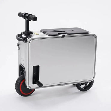 Bagasi elektrik berbasikal 20 inci bagasi perjalanan pintar membawa sarung troli elektrik bagasi kawalan jauh pelajar