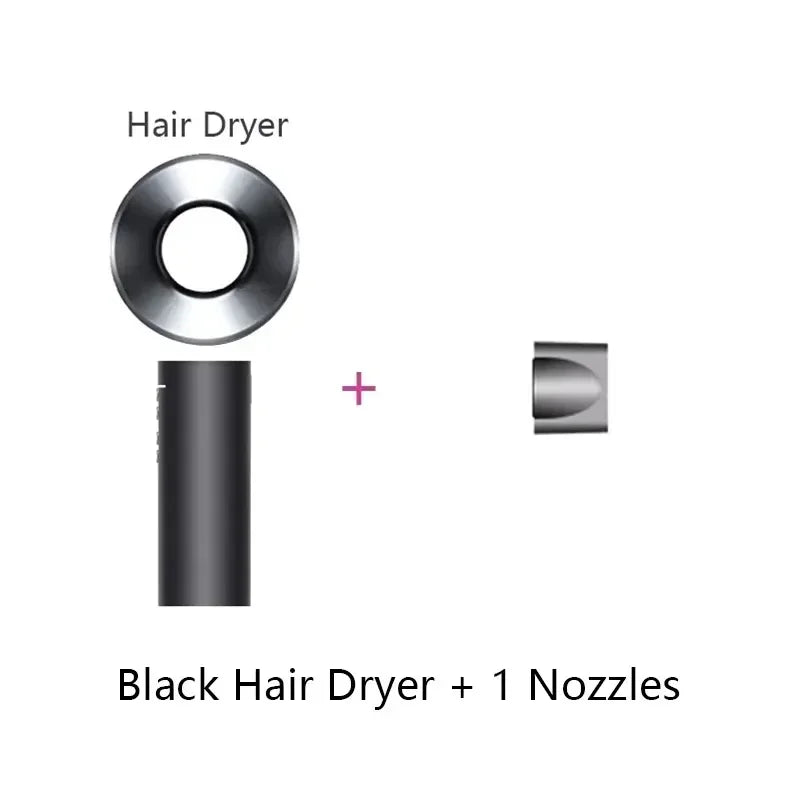 Professional Leafless Electric Hair Dryer Machine Negative Ions 220v Air Blower Super Ionic Blow Dryer 5 in 1 Styling Tools