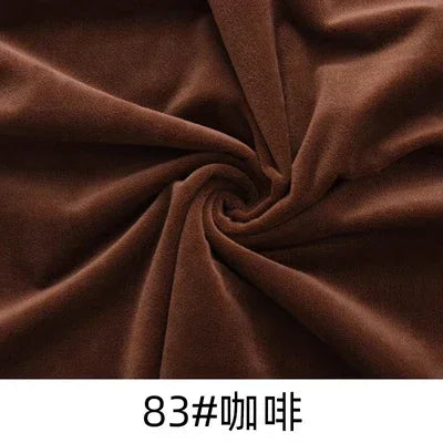 50x50cm/150x50cm 1mm Crystal Velvet Doll Skin Fabric For Short Plush Doll Skin Fabric Pillow DIY Handmade Cloth TJ987