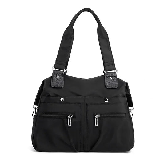 Beg Tote Beg Tangan Beg Bahu untuk Wanita Nilon Kalis Air Kapasiti Besar Beli Beg CrossBody Beg Tangan Wanita Beg Tangan
