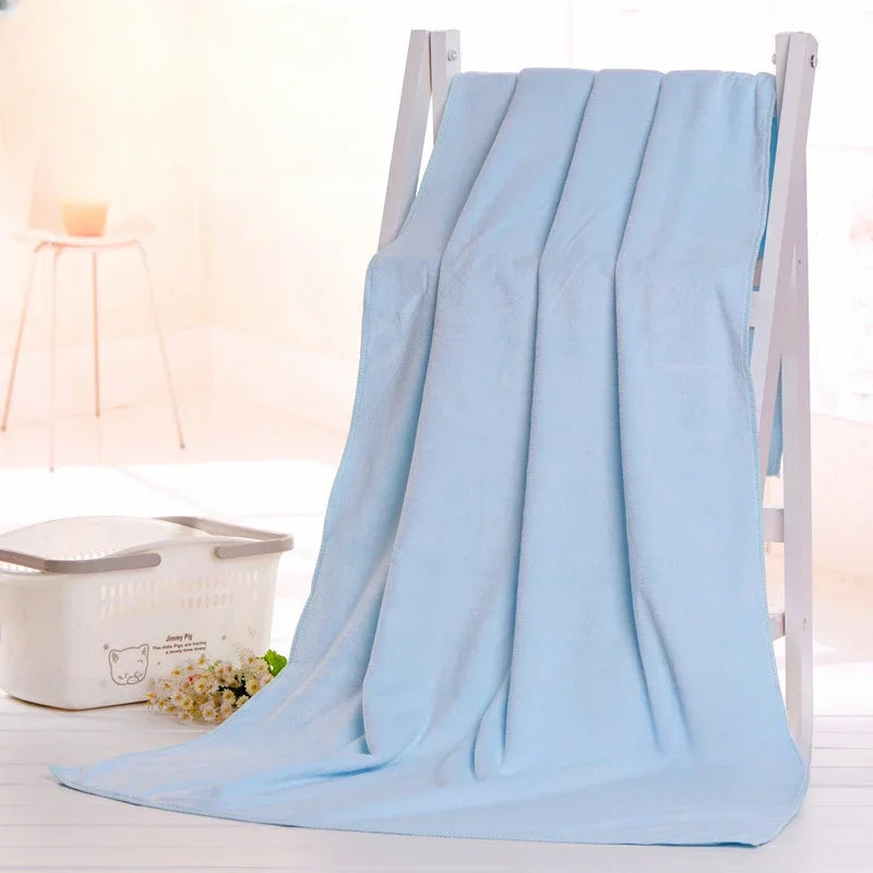 2024 Panas 70x140 Tuala Mandi Microfiber Boleh Bernafas Tuala Mandi Besar Tuala Pantai Tuala Pancuran Pancuran Cepat Kering Keselesaan Penyerap Lembut