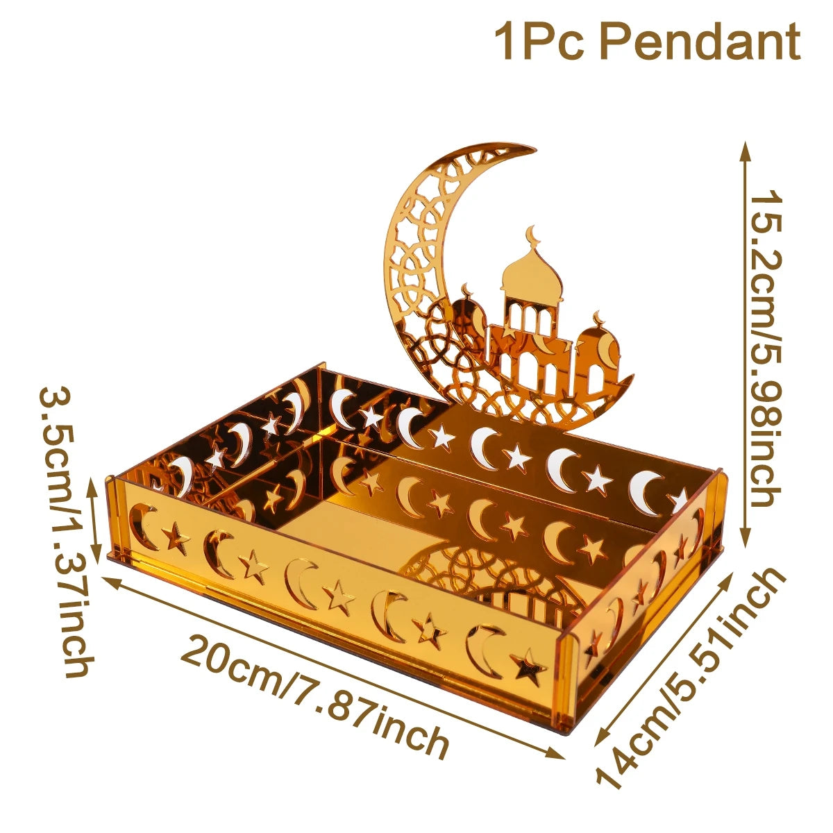Hiasan Akrilik Ramadan Mubarak Hiasan Ramadan Kareem 2024 Eid Mubarak Hiasan Pesta Muslim Islam Bekalan Hari Raya Aidilfitri