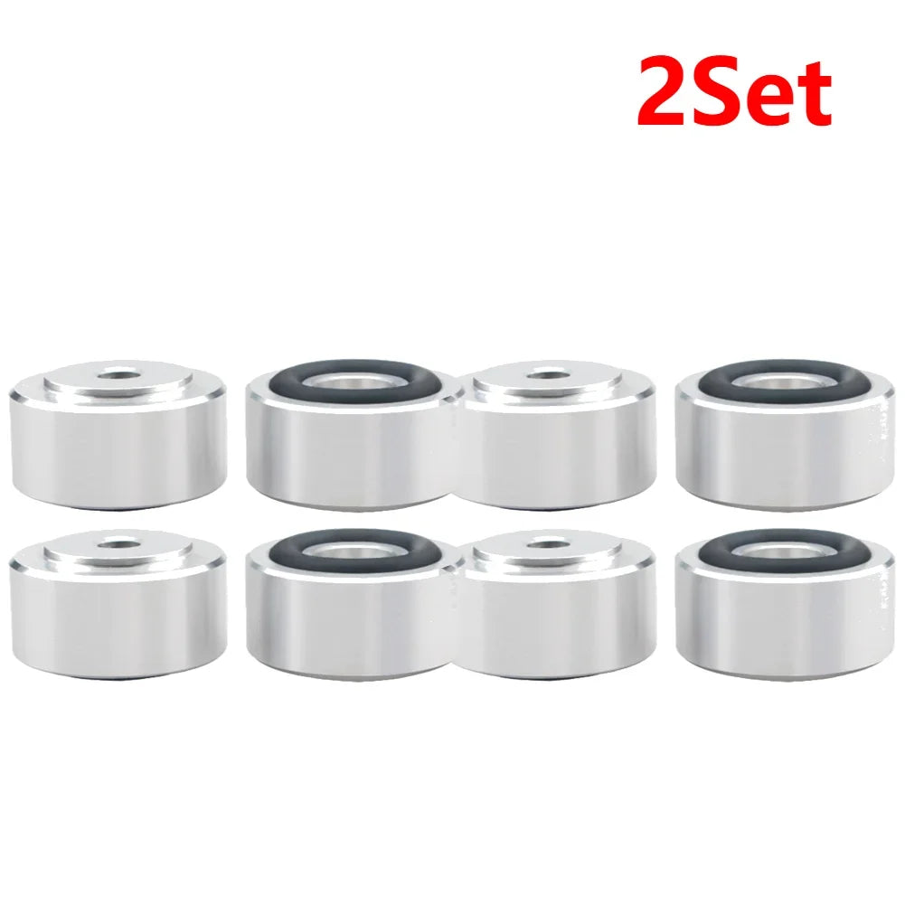 4/8Pcs HIFI Speaker Pancang Stand Kaki Pad Aluminium Aloi Speaker Pengasingan Stand Kaki Pad Speaker Kaki Pad untuk Speaker DAC