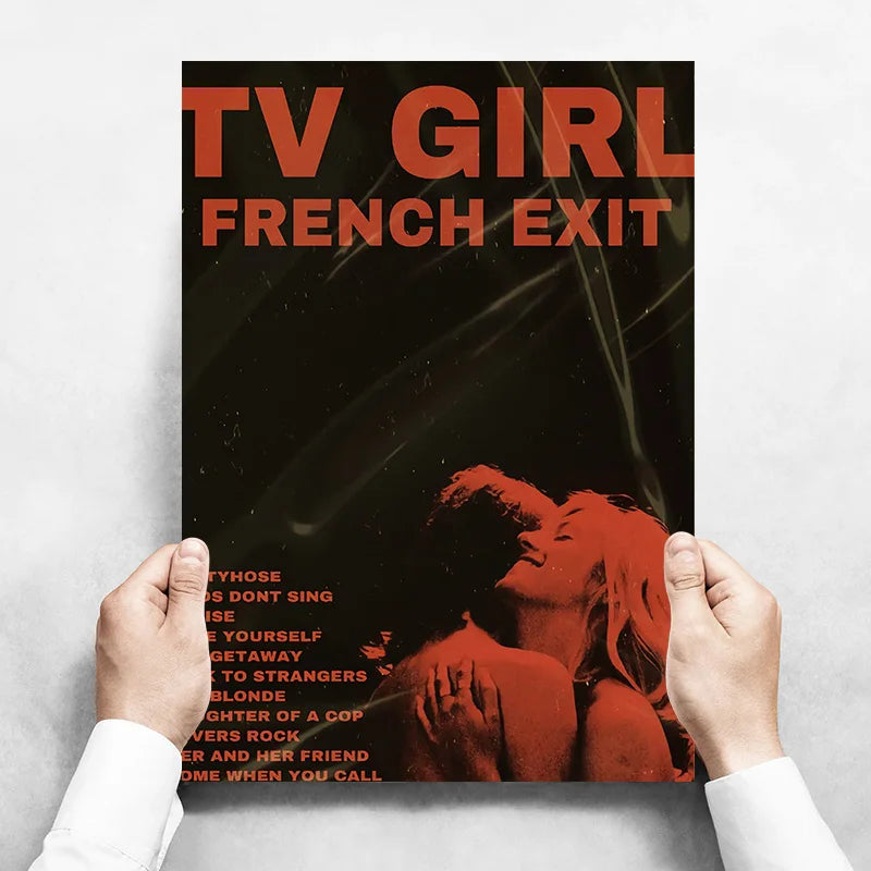 Mitski Drake Deftones Band Girl Lovers Poster Album Muzik EstetikRapper Kanvas Lukisan Poster Hiasan Dinding Bilik untuk Dinding