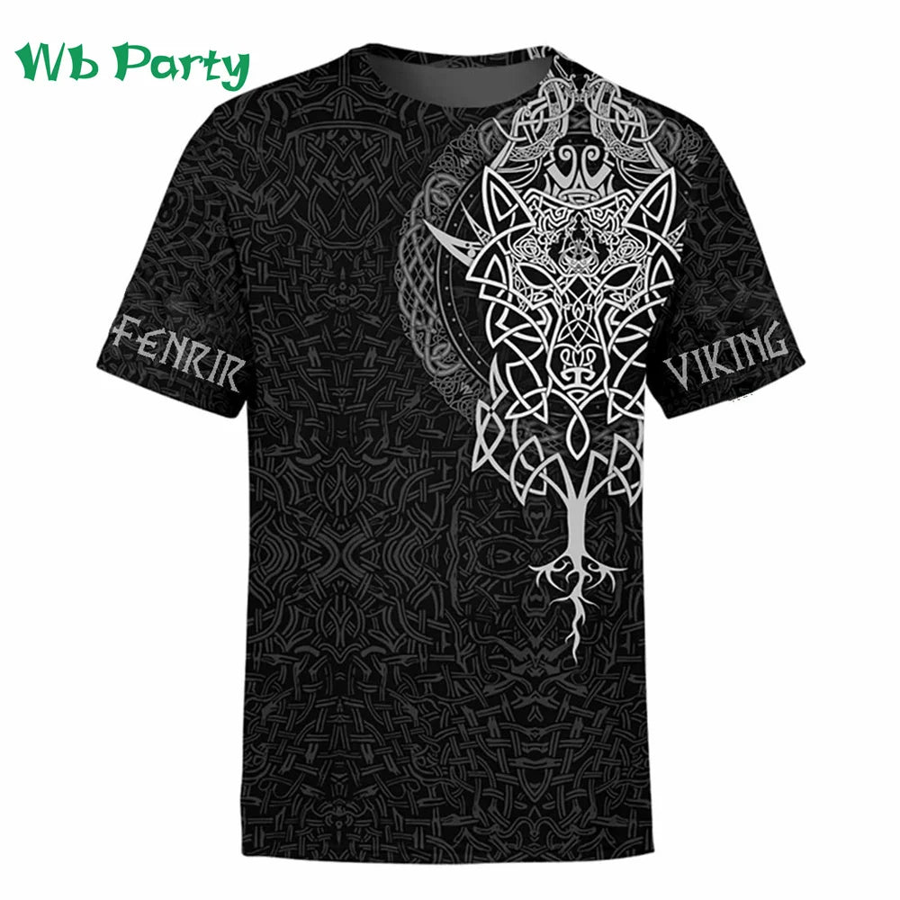 Baju T Corak Bertema Aztec Cetakan 3D Kemeja Mampatan Lengan Pendek Tee Musim Panas Lelaki Baju T Musim Panas Cetak Vintaj Atasan Pakaian Lelaki