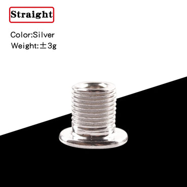 4 Pasang Plat Kuku MTB Skru Plat Pergigian Keluli Baut Roda Rantai Basikal Jalan Plat Engkol Crusset Bahagian Nat Aksesori Basikal