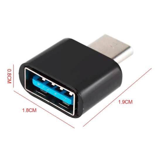 adaptador usb c a USB 3.1 conversor universal de USB a tipo c para móvil carga y datos android ios adaptadores para teléfonos