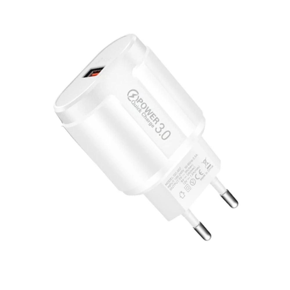 Pengecas Telefon Mudah Alih Qualcomm Quick Charge 3.0 usb Plug untuk telefon pintar quickcharge universal Pengecas Pantas Mudah Alih Pengecas Dinding