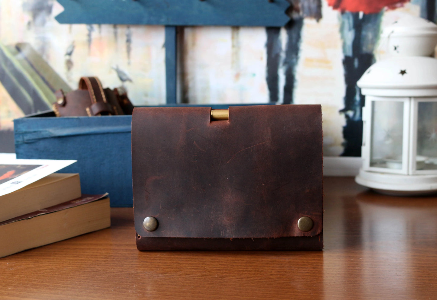 Valuaes Special Design Notebook Holder Multipurpose Pencil Card Holder Handmade Genuine Leather made in turkey 2022 top quality