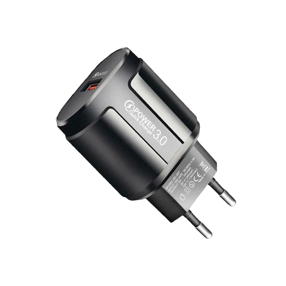 Pengecas Telefon Mudah Alih Qualcomm Quick Charge 3.0 usb Plug untuk telefon pintar quickcharge universal Pengecas Pantas Mudah Alih Pengecas Dinding