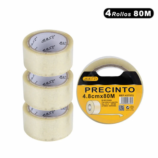 Brown adhesive tape 48mm * 80M/100M/150M/180M/220M for packages, transport, extra-strong and resistant duct tape