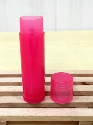 5ML100pcs/lot PP Proenvironment Matarial Lipstick Tube, High Quality Empty Plastic Lip Balm Bottle, Women Cosmetic DIY Container