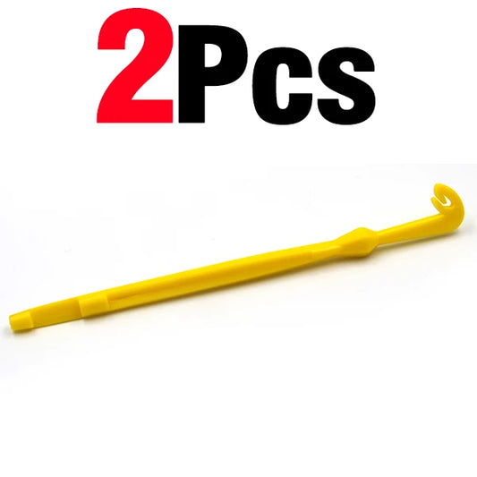 MNFT 2PCS Loop Fast Tie Tying Knot Tools Plastic Remover Hook Tool