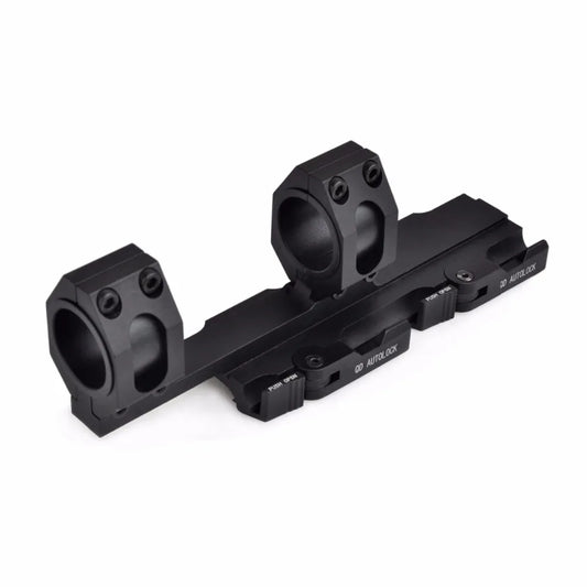 AR15 M4 M16 AK47 Quick Release Scope Mount Optics QD Rifle Scope Rings 1" 30mm Diameter Fit 20mm Picatinny rail