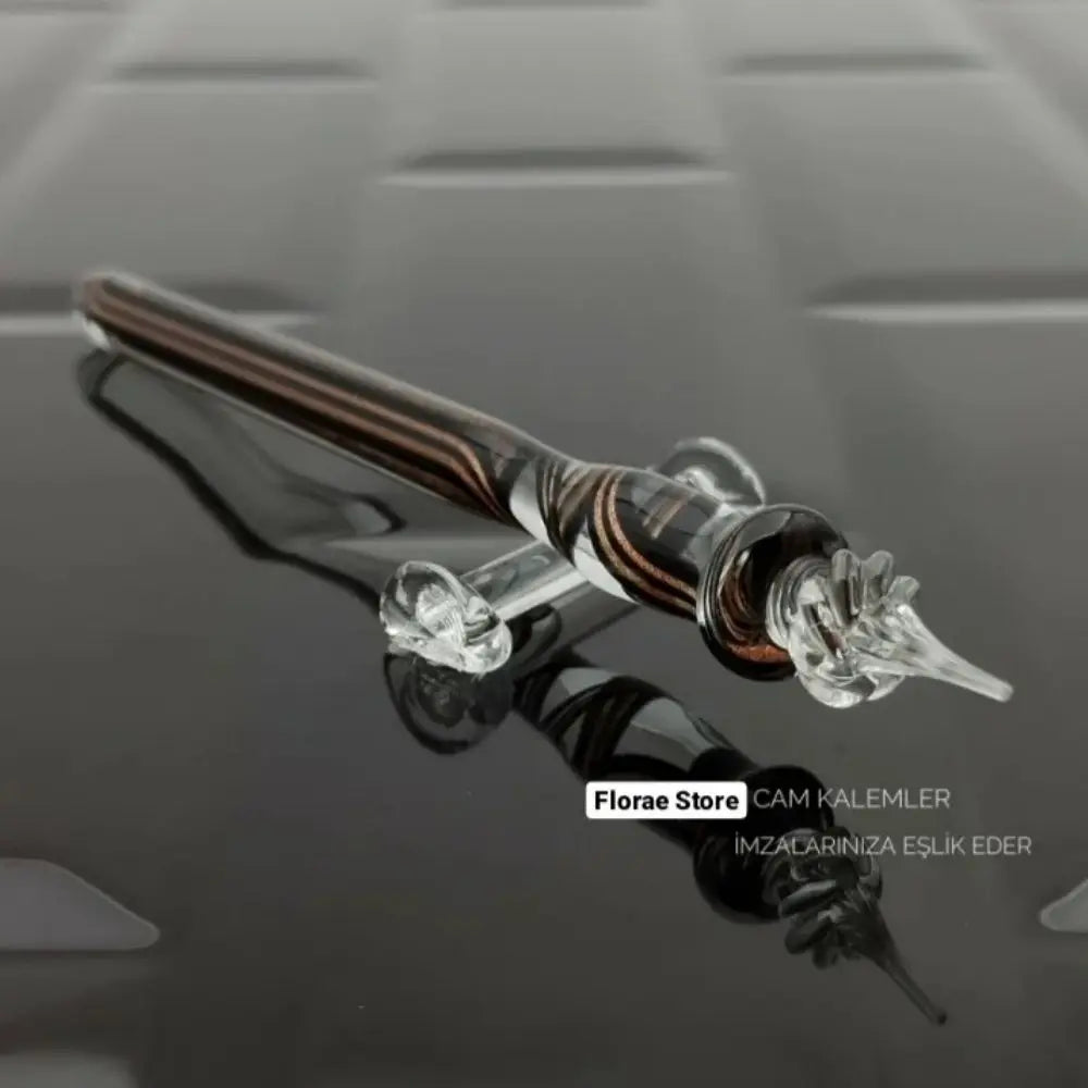 Hitam, Putih, Biru, Coklat, Hijau Pen Kaca Kristal Hadiah Pen Mewah untuk Rakan Hadiah Hari Guru Hadiah Hari Jadi Ibu dan Ayah Hadiah Daripada