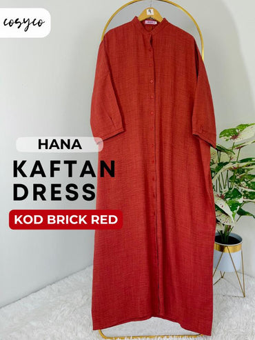 Hana Kaftan Freesize Cotton Linen