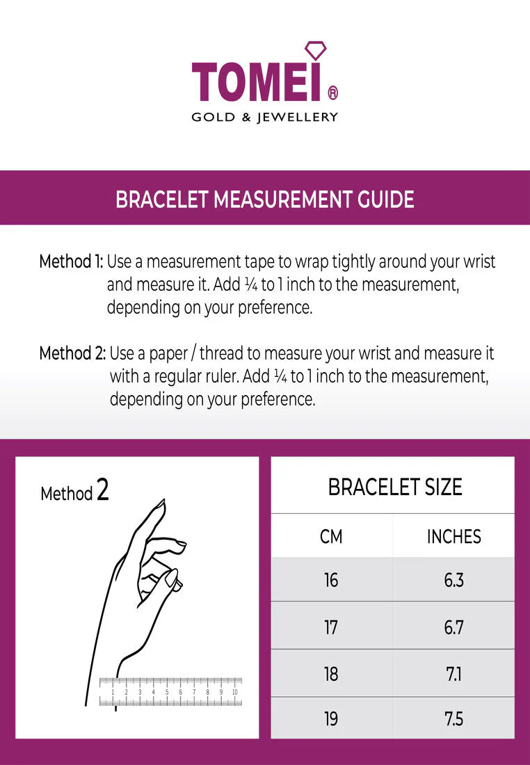 TOMEI The Bloom Series Diamond Bangle, White Gold 750