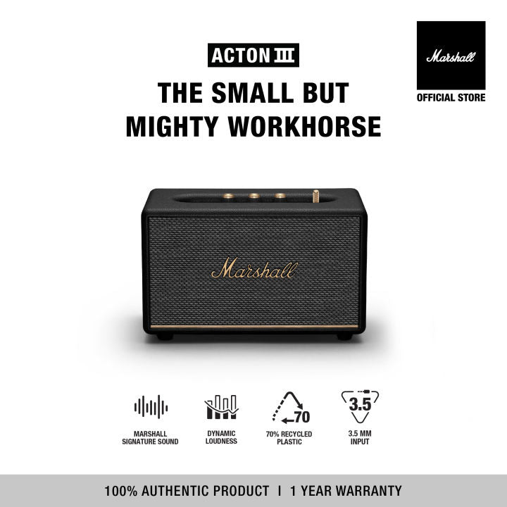 Marshall Acton III Speaker 1006006 1006007 1006077