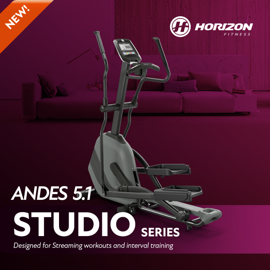 Johnson Fitness Horizon Andes 5.1 Elliptical Trainer