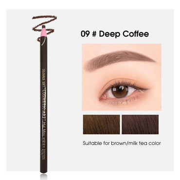 eyeshadow eyebrow pencil Hengsi 1818 Pull Eyebrow Pen Waterproof and Non Halo Dyeing Authentic Wood Hard Core Wholesale Eyebrow Powder Makeup Professional Makeup