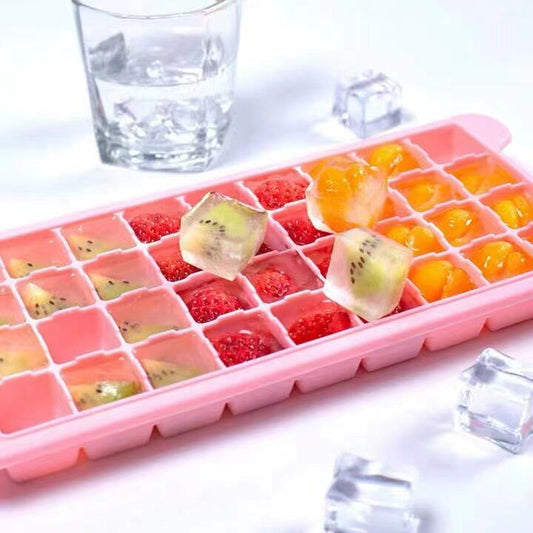 ice cube maker 24 lattice silicone ice lattice mold