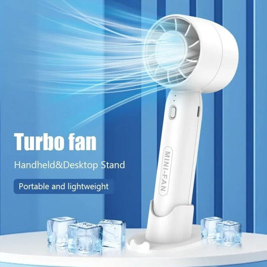 T-10 Mini Handheld Fan – Compact & Powerful Cooling!