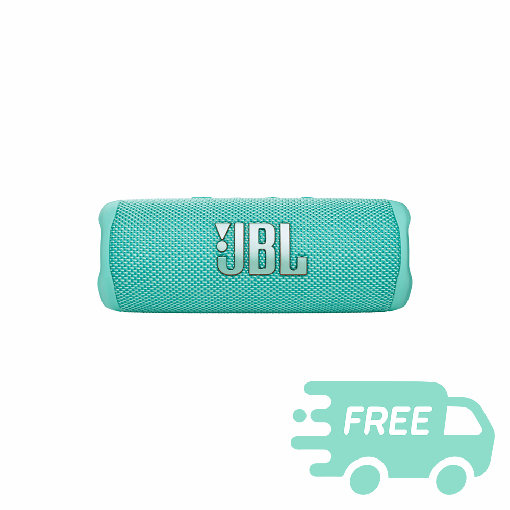 Pembesar Suara Bluetooth Kalis Air Mudah Alih JBL Flip 6 - Hitam Biru Merah Kelabu Pink Teal