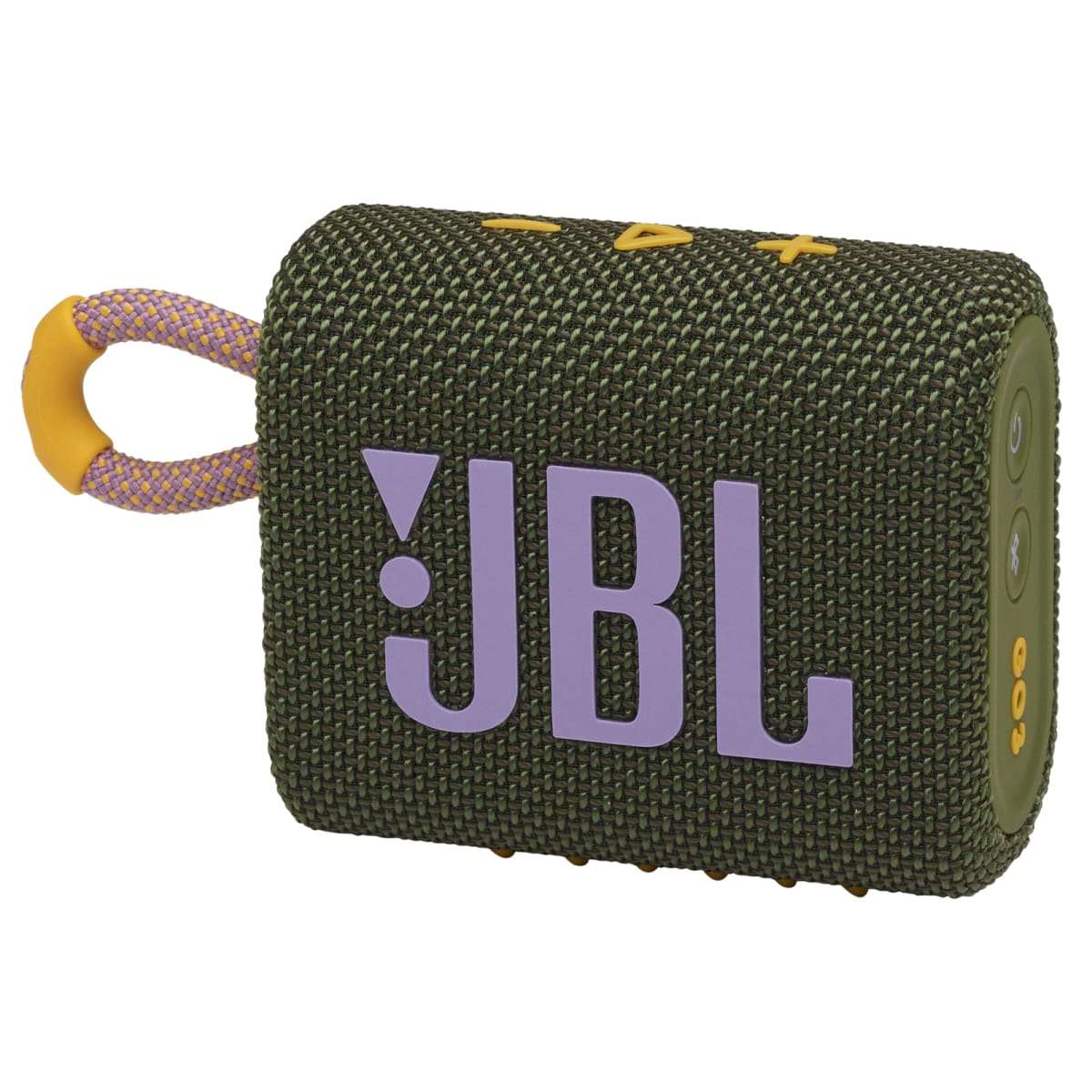 Pembesar Suara Kalis Air Mudah Alih JBL Go 3 - Biru Merah Kelabu Hijau Hitam dan Jingga Biru & Merah Jambu