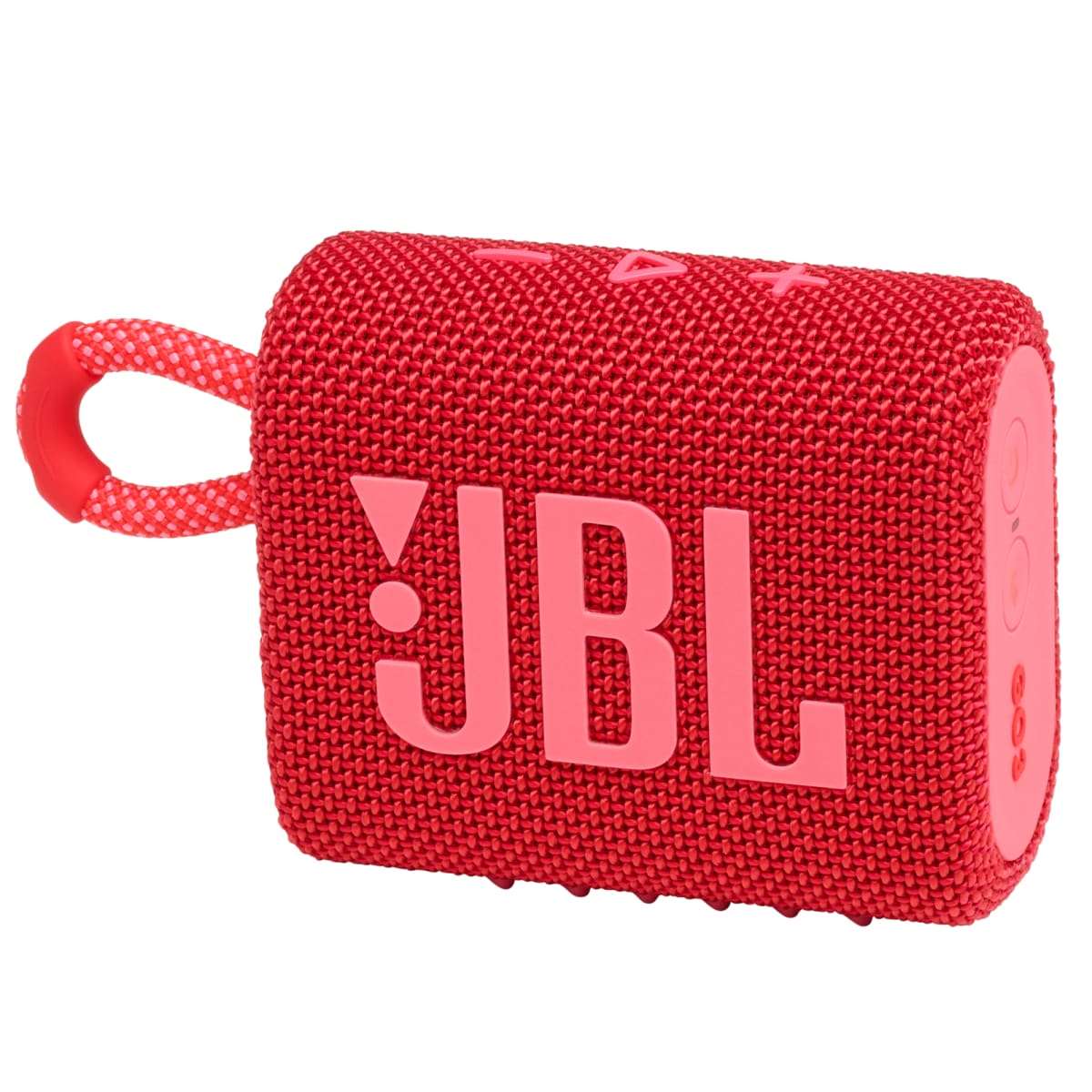 Pembesar Suara Kalis Air Mudah Alih JBL Go 3 - Biru Merah Kelabu Hijau Hitam dan Jingga Biru & Merah Jambu