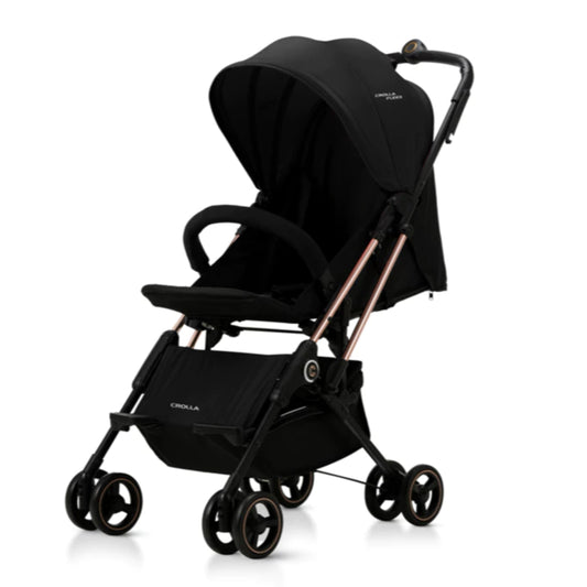 CROLLA FLEEX COMPACT STROLLER | TRAVEL FRIENDLY | LIGHTWEIGHT - ELEGANT BLACK